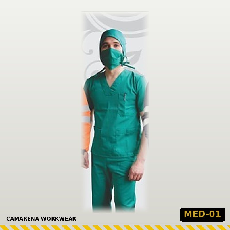 Uniforme médico antifluido