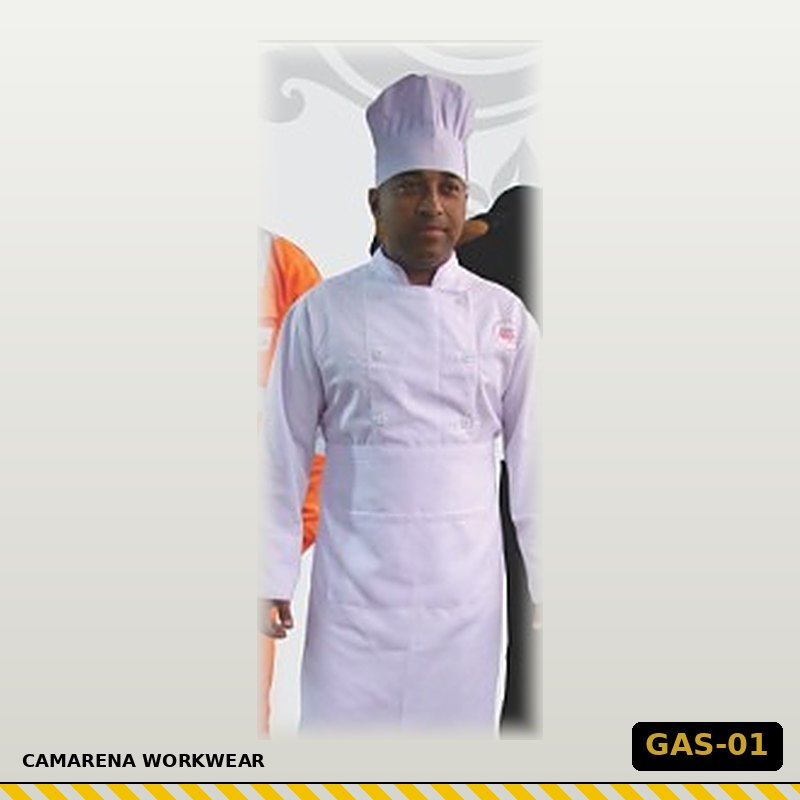 Chaqueta de chef clásica